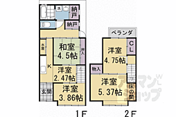 朱雀宝蔵町　貸家 1