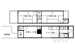 吉祥院三ノ宮西町貸家3 1