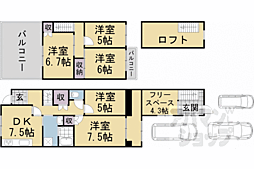 京都市伏見区桃山町大島の一戸建て