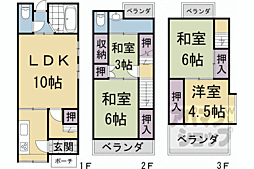 京都市右京区嵯峨野開町の一戸建て