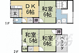 京都市伏見区深草大亀谷東寺町の一戸建て