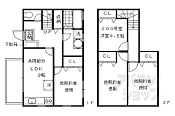 京都市伏見区下鳥羽北三町の一戸建て