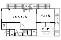 勧修寺ハイツ 102