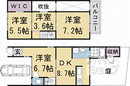 京都市右京区太秦安井藤ノ木町の一戸建て