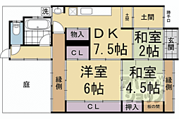 七条御所ノ内北町貸家 1