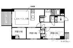イーグルコート御所南柳馬場二条 302