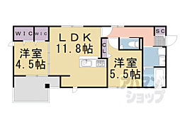 クレスト烏丸松原 203