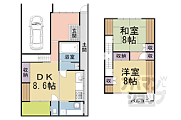 京都市上京区下御輿町の一戸建て