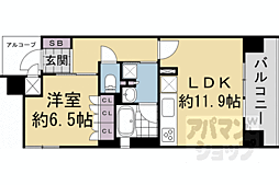 イーグルコート四条烏丸ＷＥＳＴ 1101
