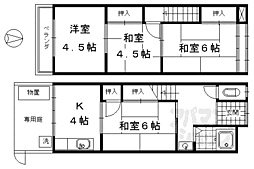 京都市南区東九条烏丸町の一戸建て