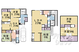 京都市西京区桂坤町の一戸建て