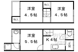 太秦桂ヶ原貸家 1