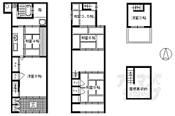 京都市下京区松原通油小路東入麓町の一戸建て