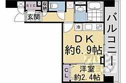 ブランシエスタ西京極 605