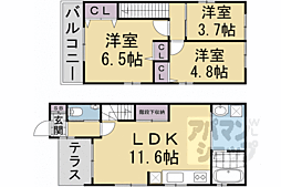 京都市南区久世高田町の一戸建て