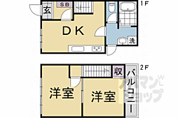 太秦乾町13−11貸家 A