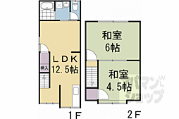 嵯峨釈迦堂門前裏柳町貸家 A