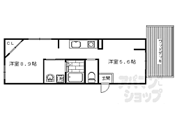 ＴＫ　ＦＬＡＴ　西京極 101