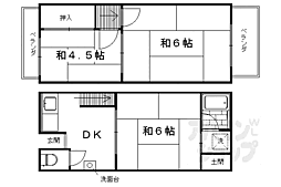 西京極大門町12−16貸家 1W