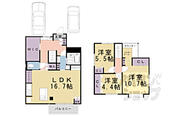 京都市西京区大枝沓掛町の一戸建て