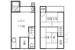梅津罧原町39−10貸家 1