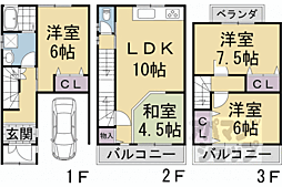 京都市南区久世殿城町の一戸建て