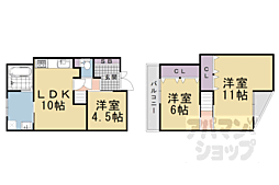 京都市西京区下津林大般若町の一戸建て
