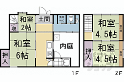 上京区五辻町60貸家 1