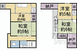 京都市北区紫竹高縄町の一戸建て