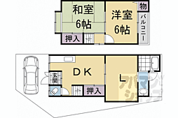 京都市北区大宮中林町の一戸建て