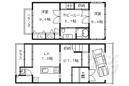 京都市北区紫野東御所田町の一戸建て