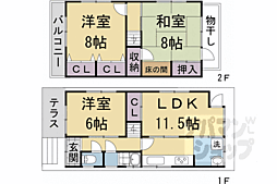 京都市北区大宮玄琢北町の一戸建て