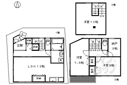 京都市左京区一乗寺出口町の一戸建て
