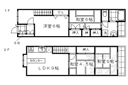 京都市北区大宮西野山町の一戸建て