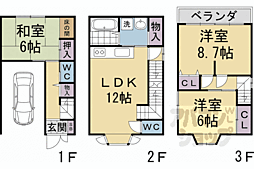 北区北野西白梅町55−2貸家 KASHIYA