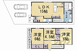 京都市北区西賀茂北山ノ森町の一戸建て