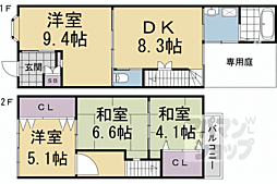 京都市北区紫野下築山町の一戸建て