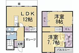 京都市北区紫野南舟岡町の一戸建て