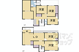 京都市左京区北白川東平井町の一戸建て