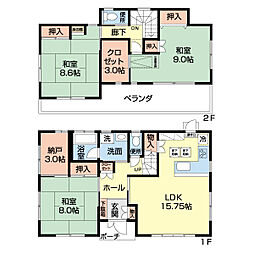 秦野市堀西3SLDK戸建 1