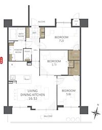 サンシティ新下関駅前