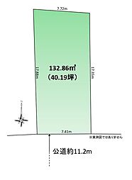 上安松売地