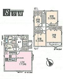 羽村市羽加美3丁目　新築戸建全9棟 8号棟