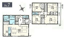 武蔵村山市残堀5丁目　新築戸建全9棟 7号棟