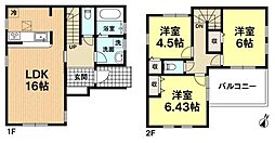 福生市福生　新築戸建全3棟 3号棟