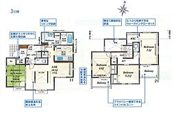 福生市南田園2丁目　新築戸建全10棟 3号棟