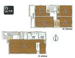 あきる野市伊奈　新築戸建全3棟 2号棟