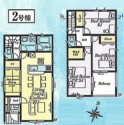 瑞穂町南平2丁目　新築戸建全2棟 2号棟