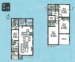 昭島市郷地町2丁目　新築戸建全2棟 2号棟