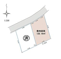 福生市熊川　土地全1区画